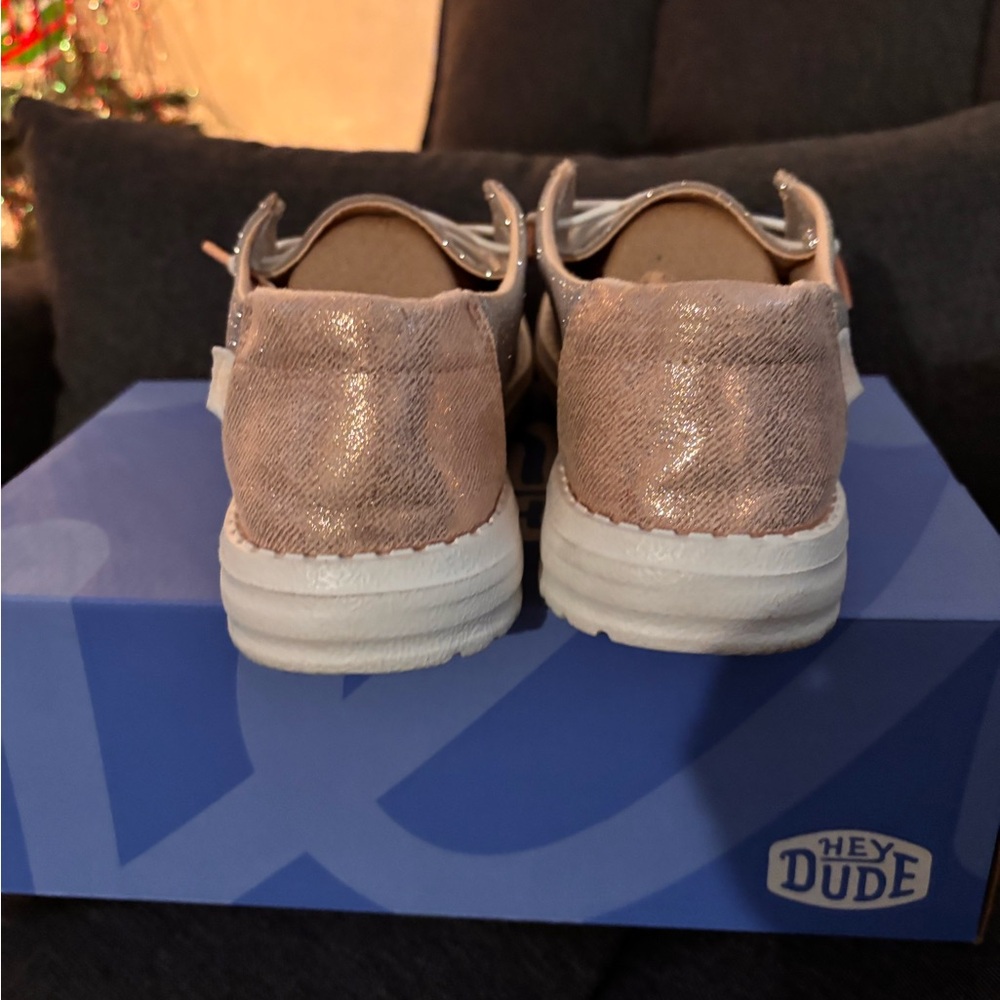 Hey Dude Shimmer Sneakers - Pink